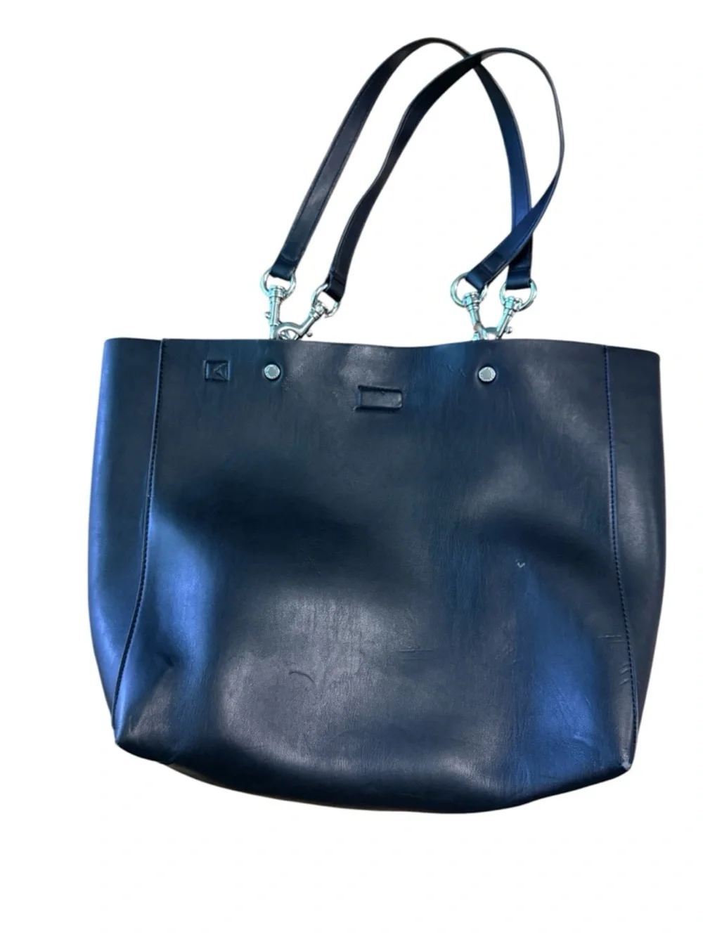 Karl Lagerfeld Paris Adele Tote Black Large Shoulder Bag Pouch Designer Handbag